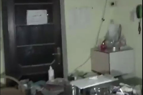 hospital militar dentro de la infraestructura subterránea Hallan una infraestructura subterránea de terroristas bajo Ghouta Oriental
